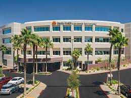 Exterior front view of Dignity Health - St. Rose Dominican Hospital, Rose de Lima Campus - Henderson, NV