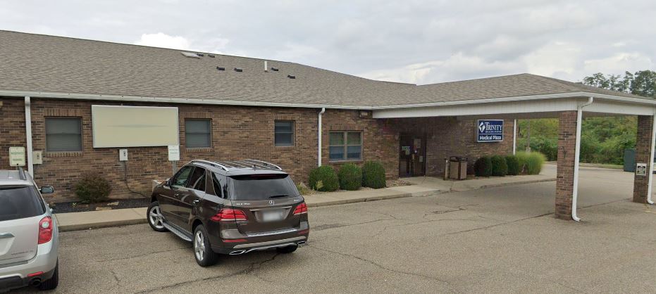 Exterior front view of Trinity Health St. Clairsville