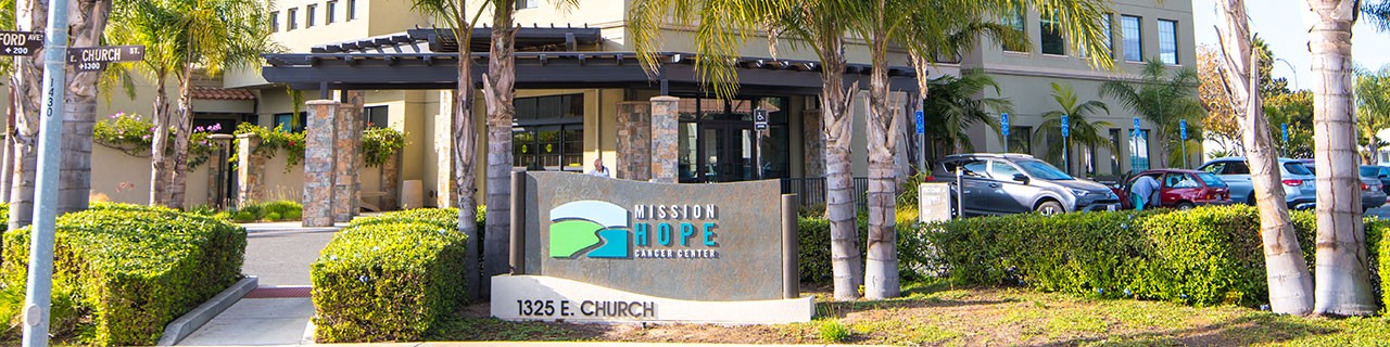 Exterior front view of Oncology & Hematology - Mission Hope - Santa Maria, CA