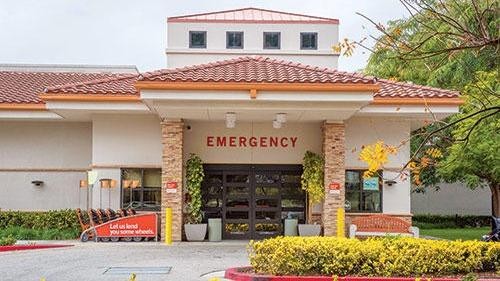 Exterior front view of Dignity Health - St. John's Hospital Camarillo