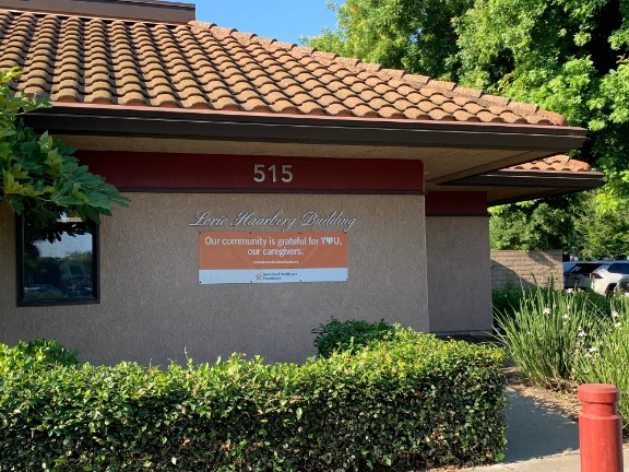 Exterior front view of Cancer Center - Dignity Health Woodland Clinic - Woodland, CA